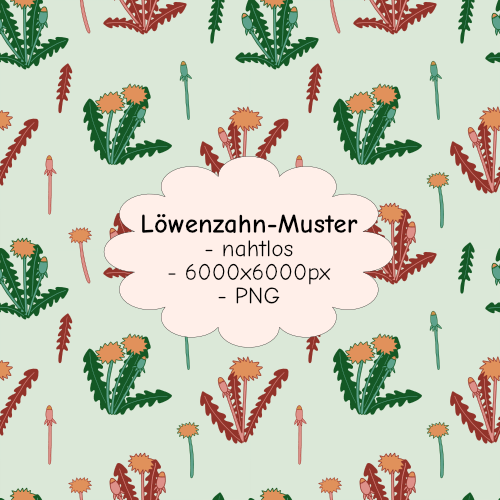 Löwenzahn Muster